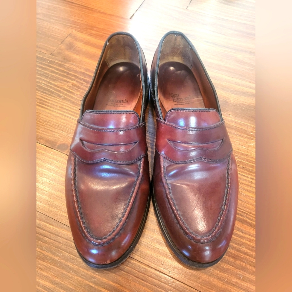 Allen Edmonds gorgeous leather loafers